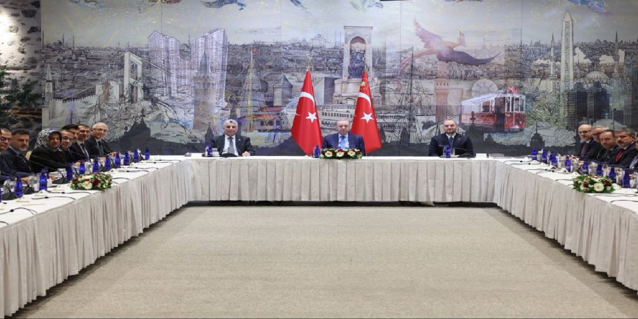 Cumhurbaşkanı Erdoğan MÜSİAD heyetini kabul etti
