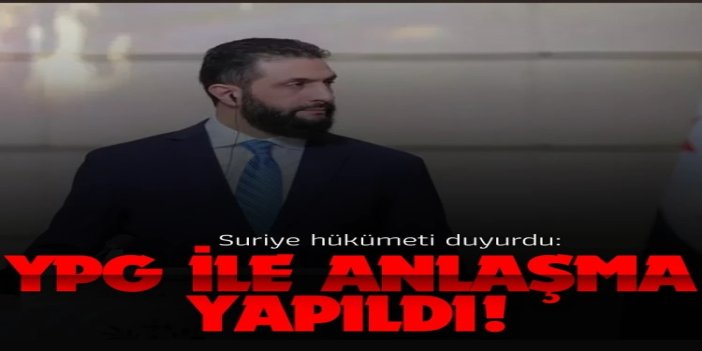Suriye yönetimi ile YPG/SDG anlaşmaya vardı: SDG Fırat'ın doğusuna çekilecek, enerji kaynakları devletin kontrolüne geçti
