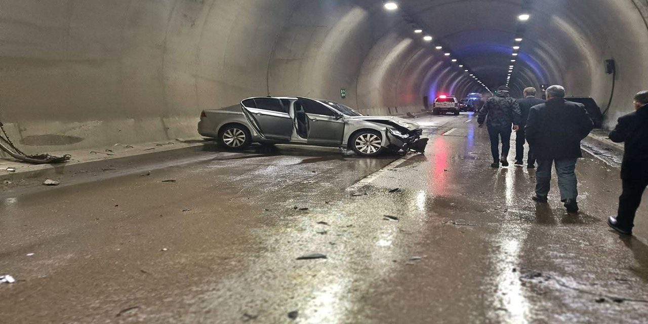Şırnak'ta tünel içinde kaza: 1 ölü 8 yaralı