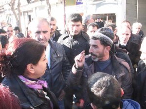 Sur'da HDP’li vekillere tepki