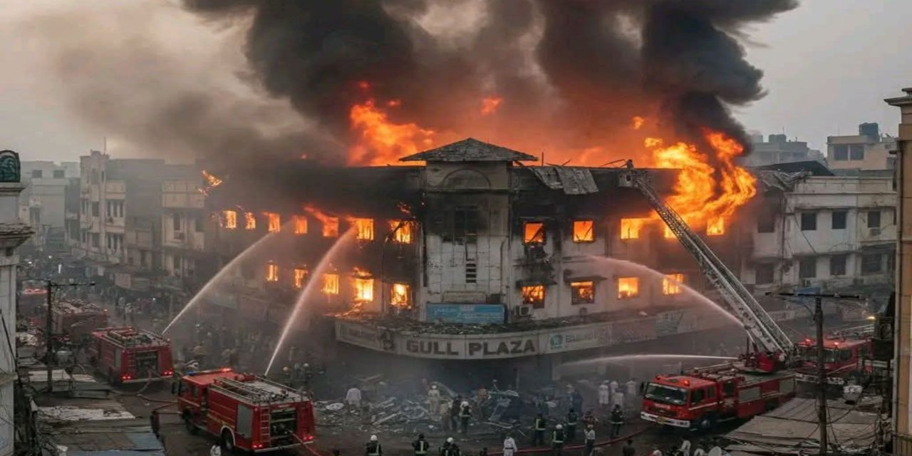 Pakistan'da AVM yangınında ölü sayısı 14'e yükseldi