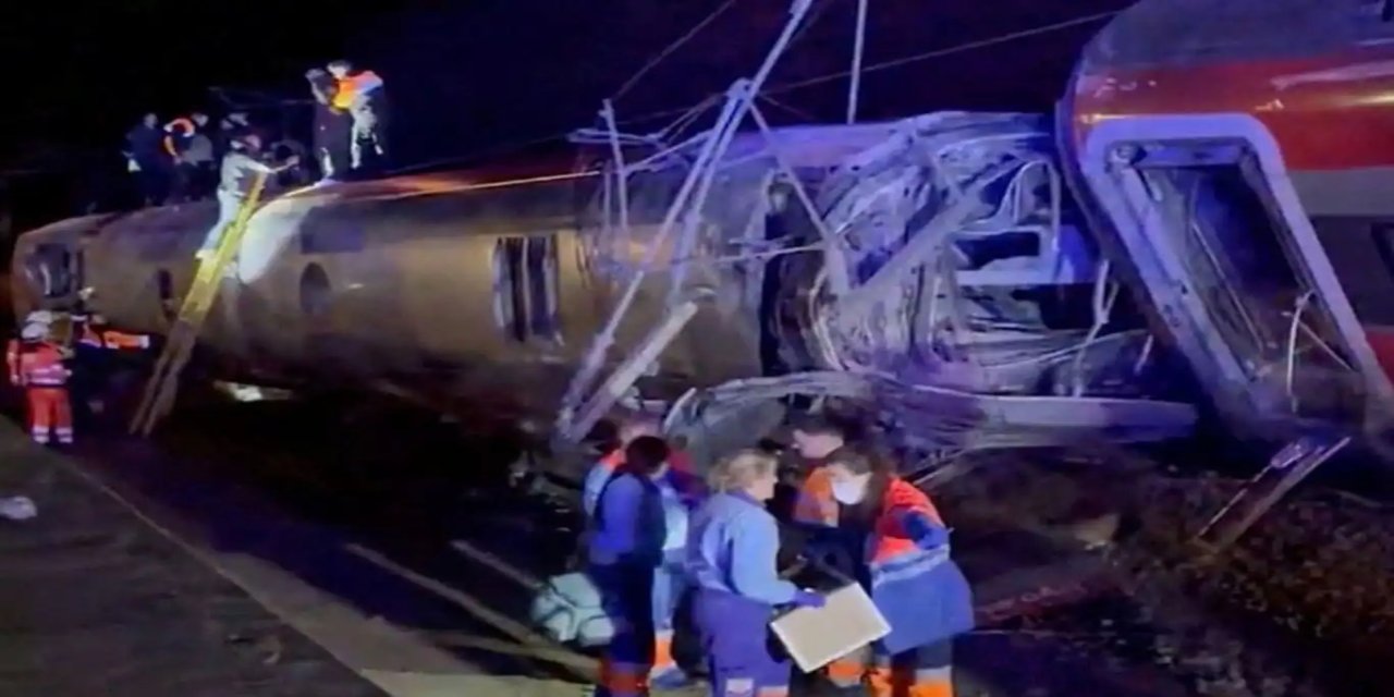 İspanya'daki tren kazasında ölenlerin sayısı 39'a yükseldi