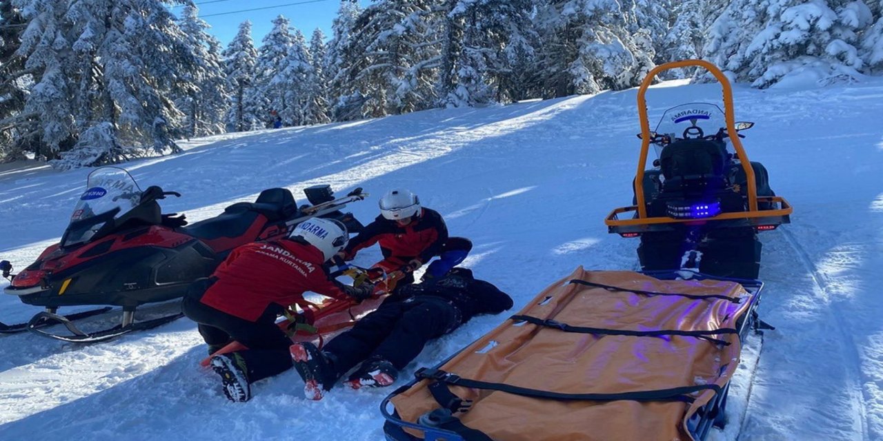 Uludağ'da mahsur kalan vatandaşlar kurtarıldı