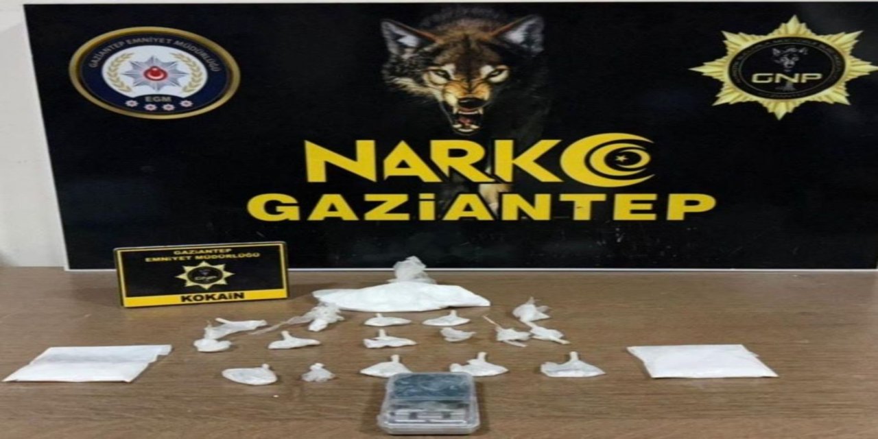 Gaziantep'te uyuşturucu satıcılarına operasyon: 2 gözaltı