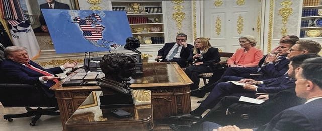 Trump'tan Avrupa'ya açık aşağılama: "Patron benim" fotoğrafı