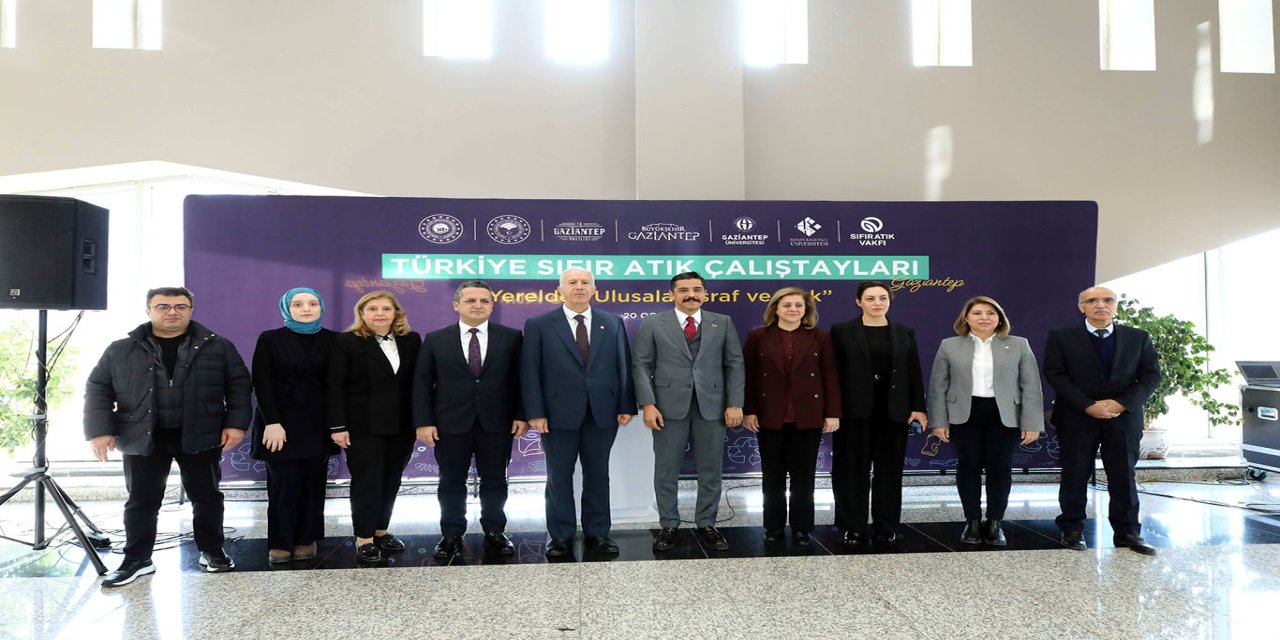 Gaziantep'te Türkiye Sıfır Atık Çalıştayı düzenlendi