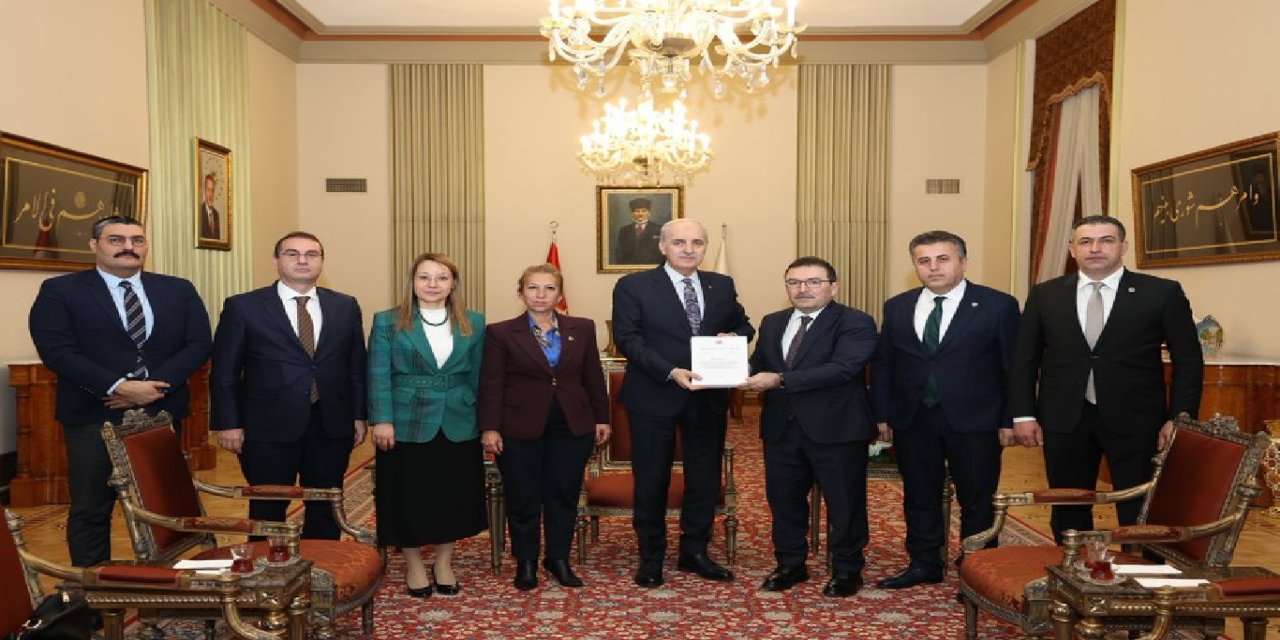 TBMM Başkanı Kurtulmuş Kartalkaya yangını araştırma komisyonunu kabul etti