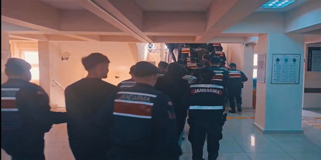 9 ilde organize suç örgütlerine operasyon: 65 tutuklama