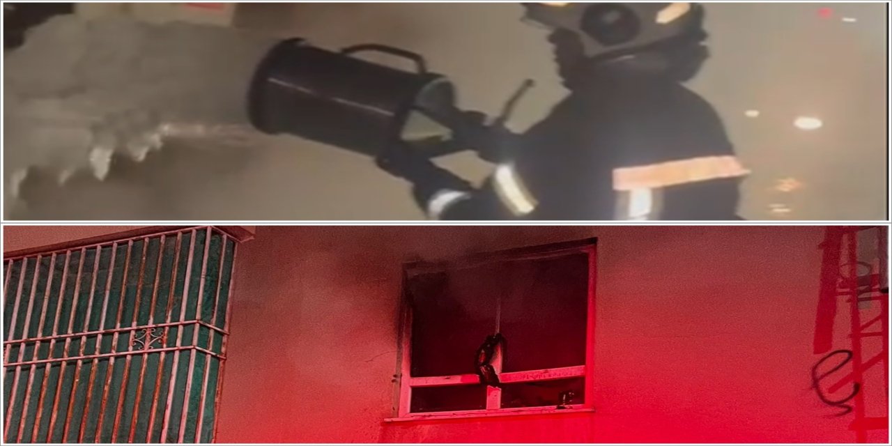 Batman'da petrol kuyusu ve apartman yangını söndürüldü