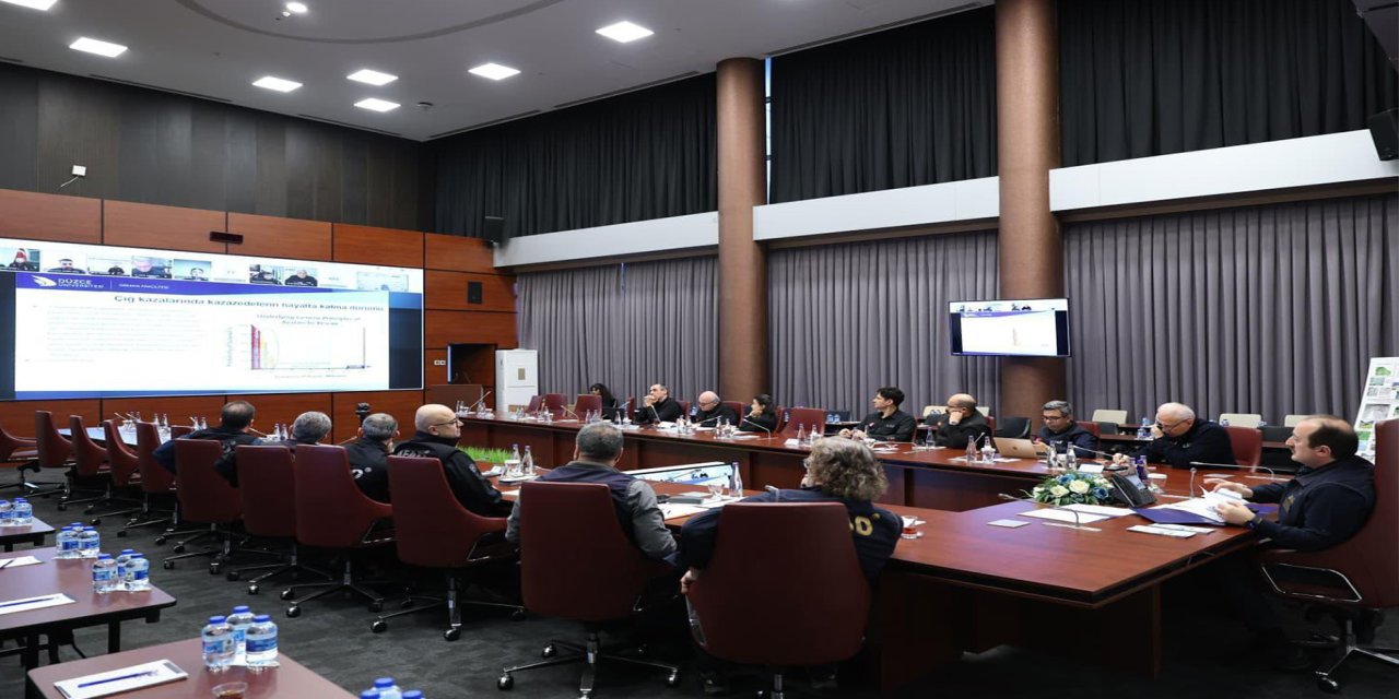 AFAD’da çığ tehlikesine karşı koordinasyon toplantısı yapıldı