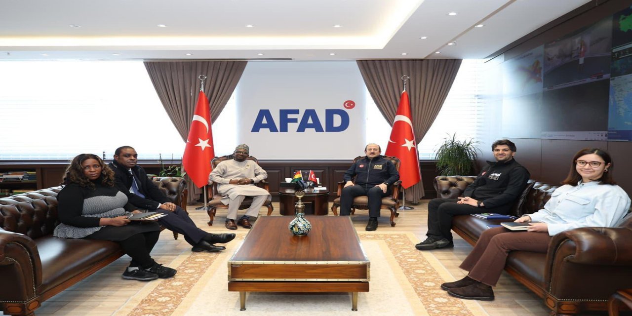 Türkiye ile Gana arasında afet yönetimi iş birliği