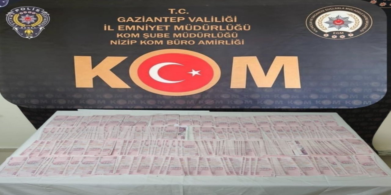 Gaziantep’te sahte para operasyonu: 2 tutuklama