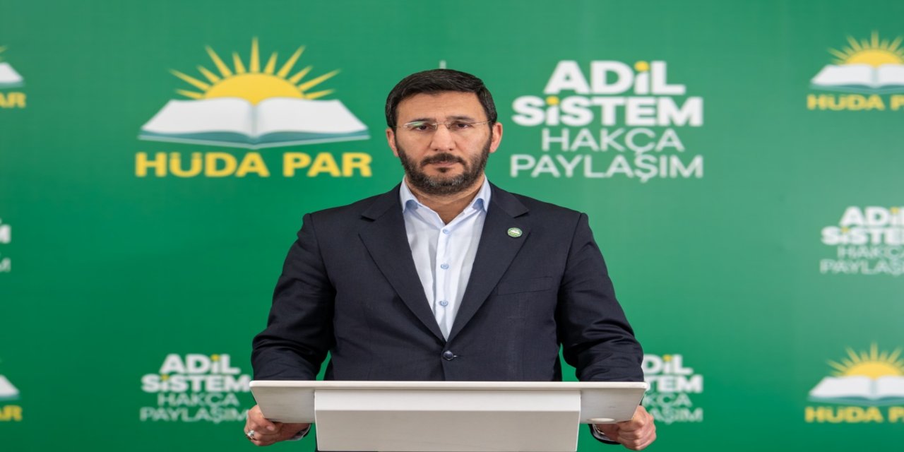 HÜDA PAR Dış İlişkiler Başkanı İmir: Suriye’de kalıcı çözüm diyalog ve adaletten geçer