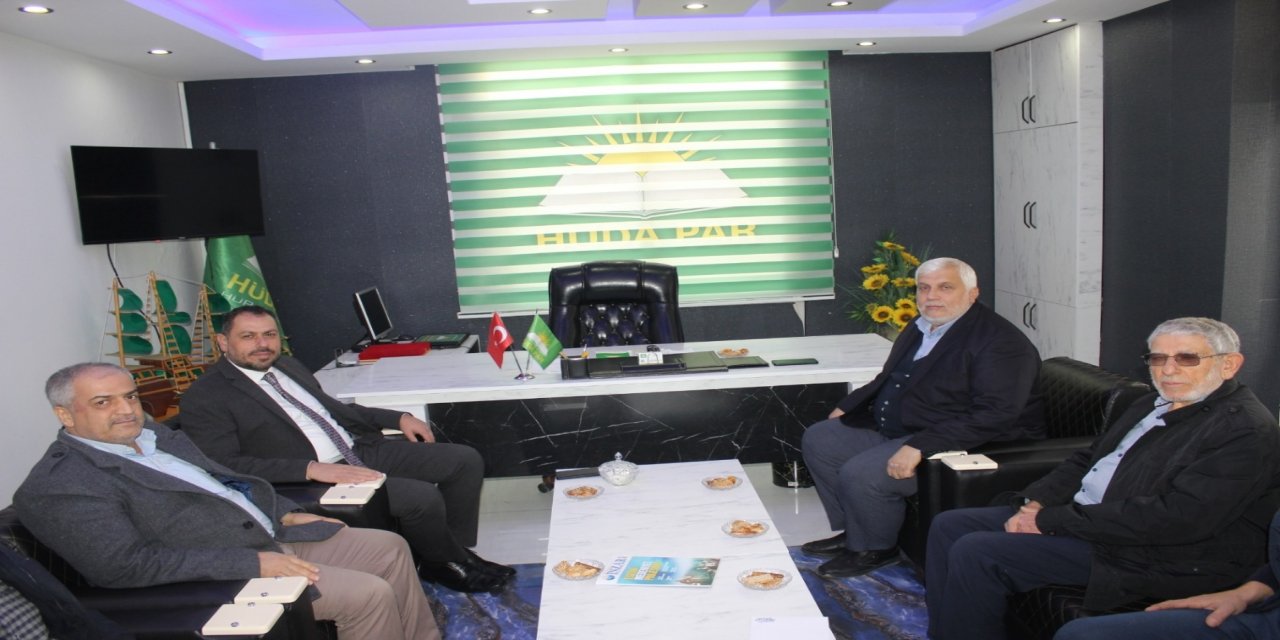 Saadet Partisi’nden HÜDA PAR Mersin İl Başkanlığı’na hayırlı olsun ziyareti