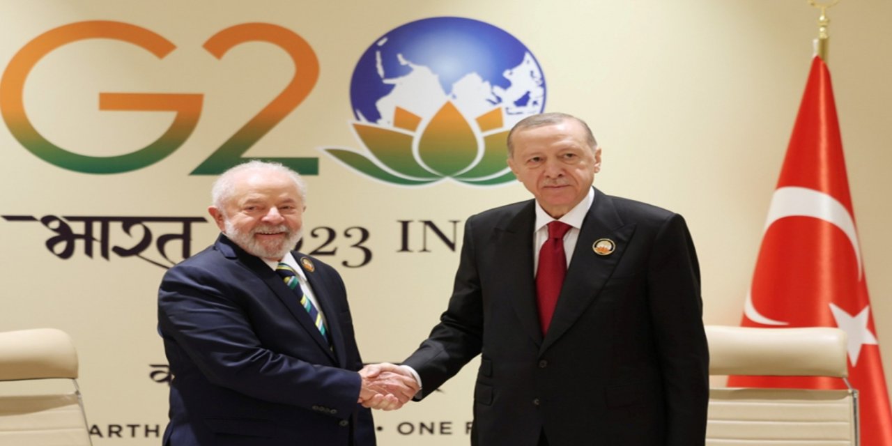 Cumhurbaşkanı Erdoğan, Brezilya Devlet Başkanı'yla görüştü