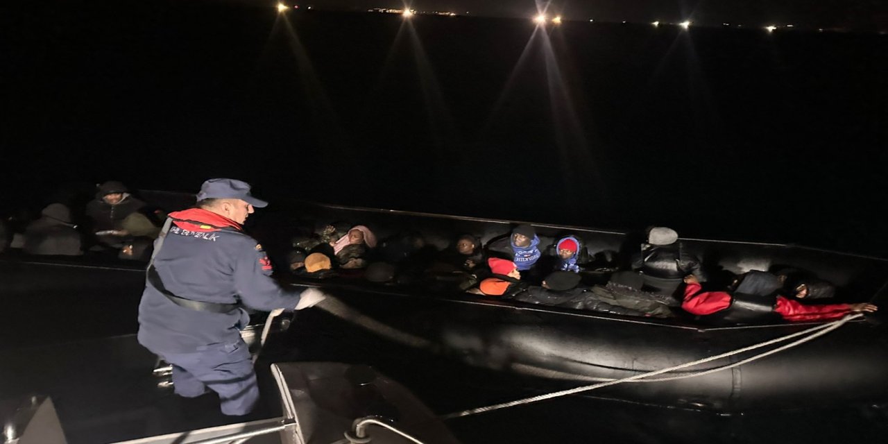 Aydın açıklarında 29 düzensiz göçmen yakalandı