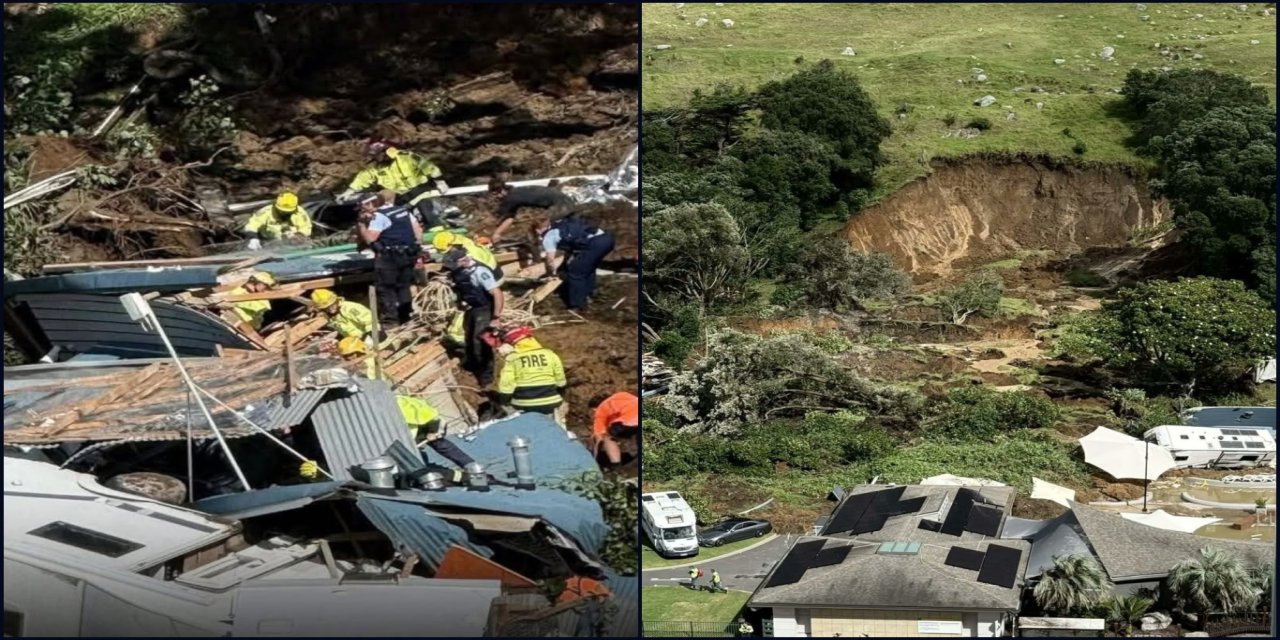 Sel ve heyelan Yeni Zelanda’yı vurdu: En az 2 ölü ve çok sayıda kayıp var