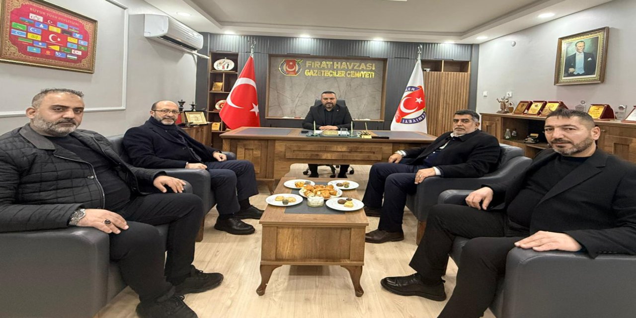 HÜDA PAR heyetinden medya kuruluşlarına ziyaret