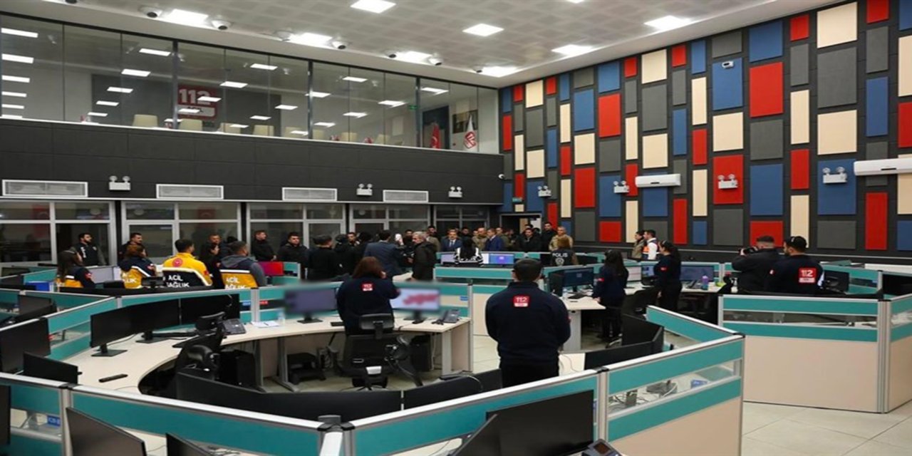 Şırnak'ta 112 çağrı merkezi 2025 yılında 549 bin çağrı aldı