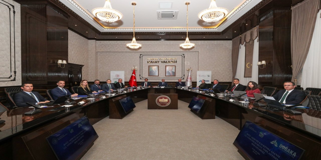 DOĞAKA Yönetim Kurulu Toplantısı Hatay’da yapıldı