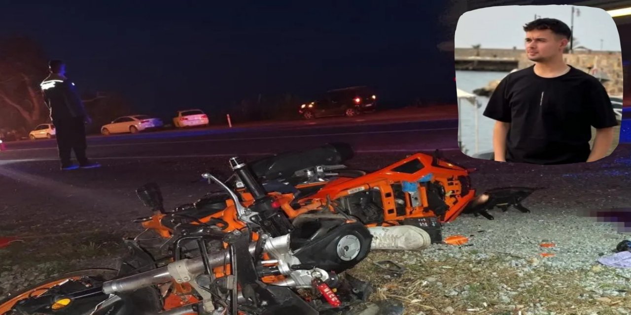Mersin’de motosiklet kazasında yaralanan genç hayatını kaybetti