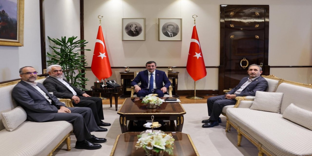 Yapıcıoğlu’ndan Cumhurbaşkanı Yardımcısı Yılmaz’a ziyaret