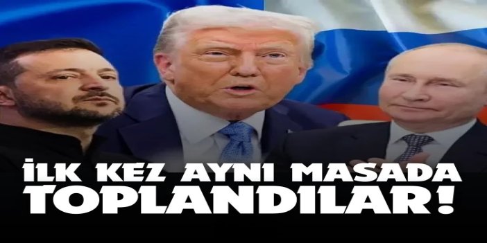 Rusya, Ukrayna ve ABD heyetleri ilk kez aynı masada