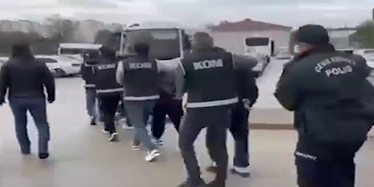 Bayğaralar organize suç örgütüne operasyon: 12 tutuklama