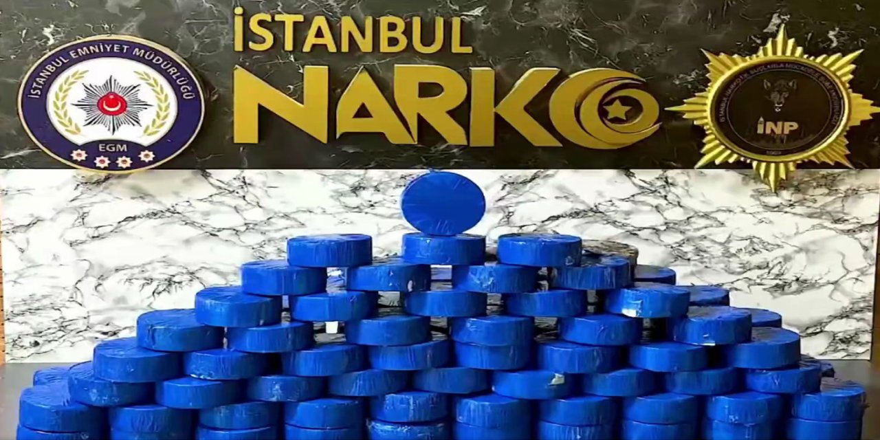 İstanbul’da narkotik operasyonu: 54 kilo 600 gram eroin ele geçirildi