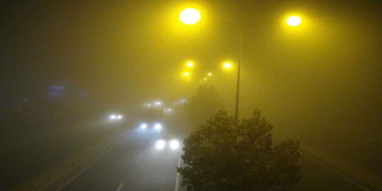 Diyarbakır'da yoğun sis etkili oluyor