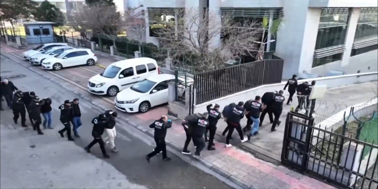 Suç örgütüne operasyon: 17 kişi tutuklandı, 10,7 milyar liralık 85 hesap donduruldu