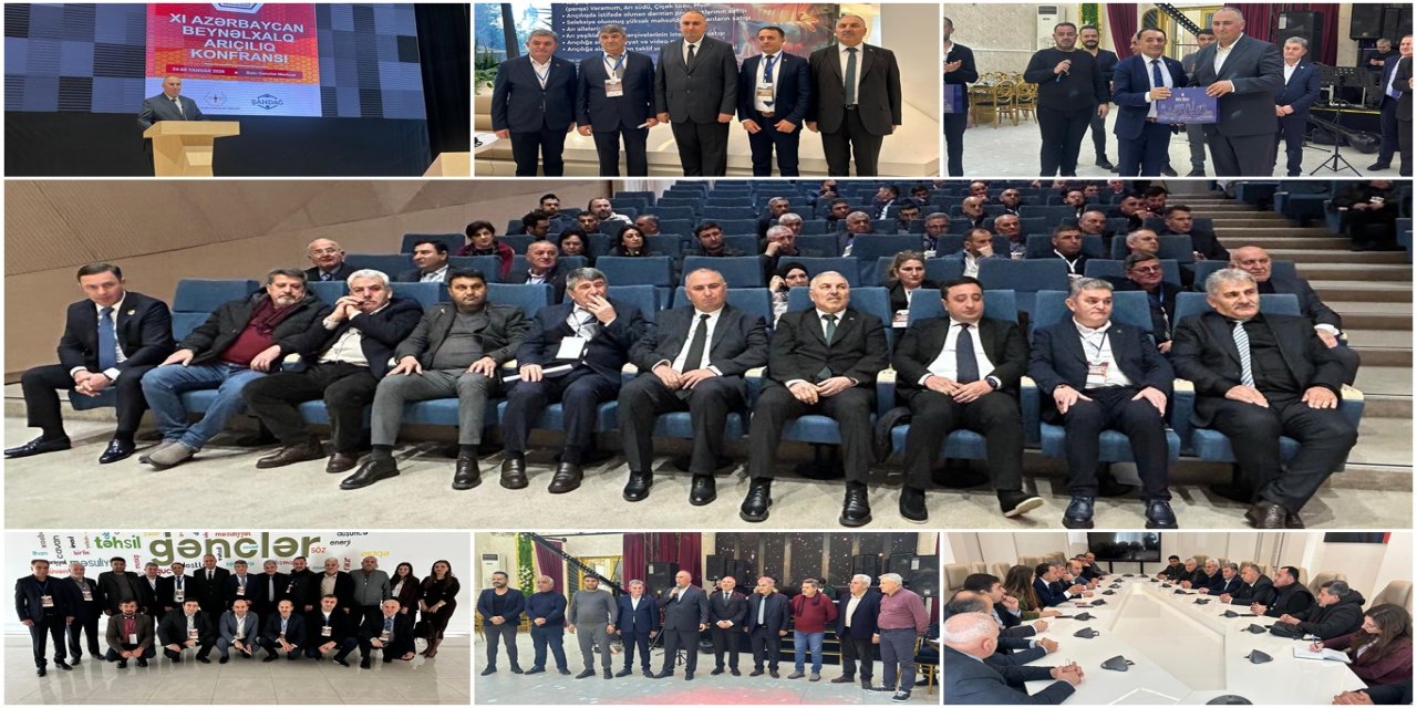 TAB Başkanı Ali Demir, 11. Uluslararası Azerbaycan Arıcılık Konferansı’na katıldı