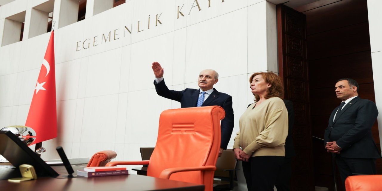 TBMM Başkanı Kurtulmuş, İspanya Temsilciler Meclisi Başkanı Armengol ile ortak basın toplantısı