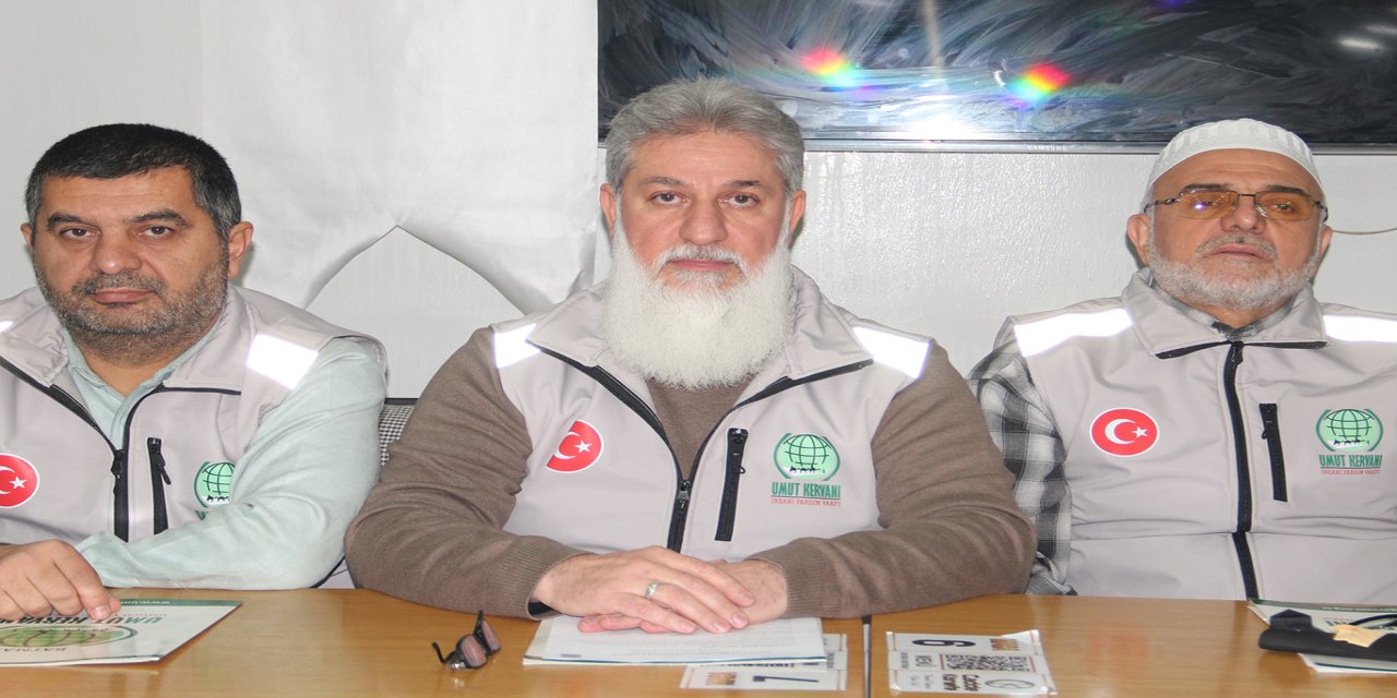 Binlerce aileye yardım ulaştıran Umut Kervanı'ndan Suriye'ye yardım çağrısı