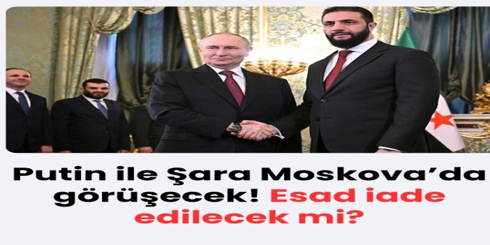 Şara ve Putin, Kremlin’de geniş kapsamlı bir toplantı gerçekleştirdi