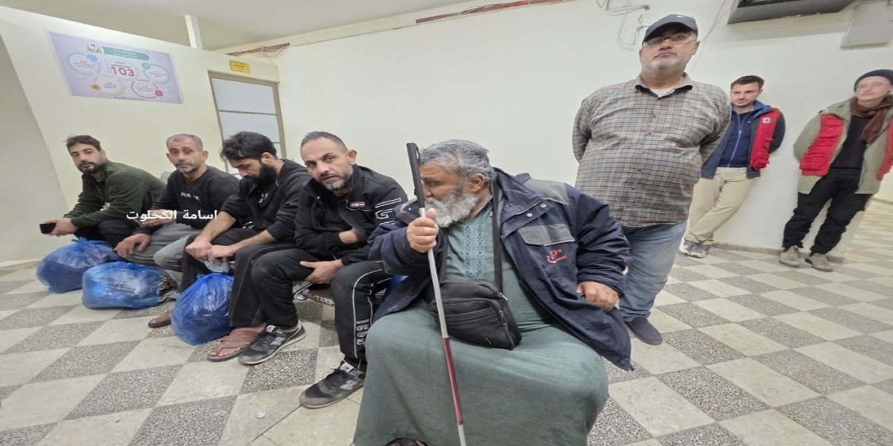 İşgal zindanlarındaki 5 Gazzeli özgürlüğüne kavuştu