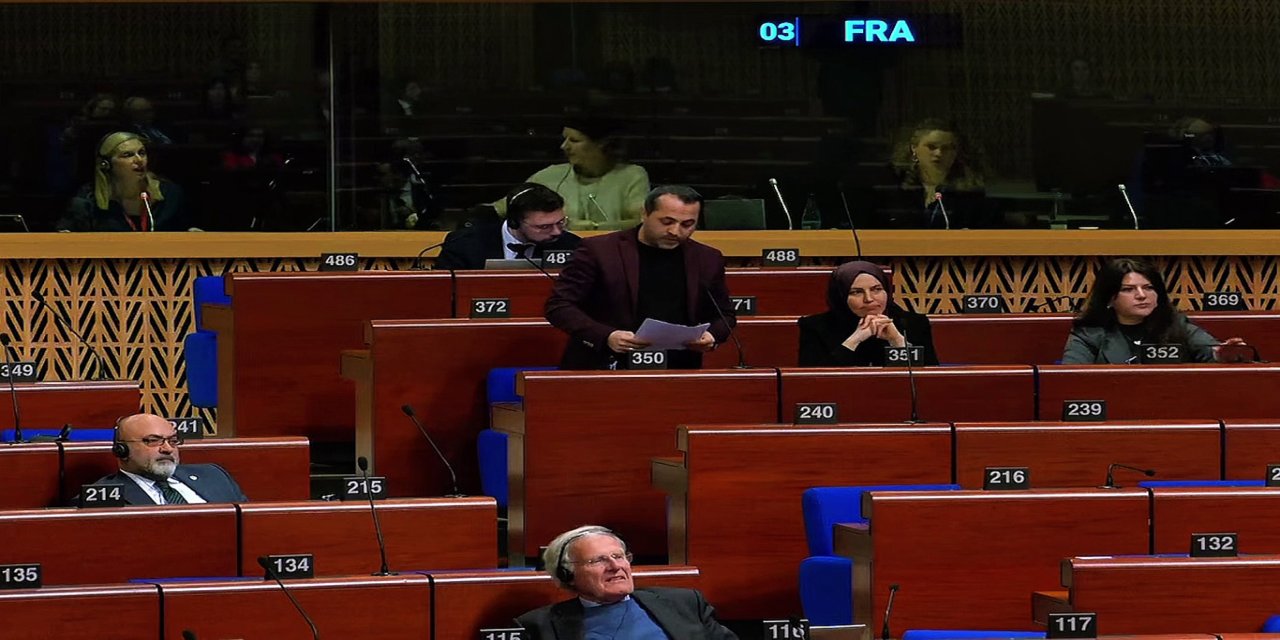 Milletvekili Babacan'dan Avrupa Konseyi'nde Gazze vurgusu: Bu, sistematik bir zulüm politikasıdır