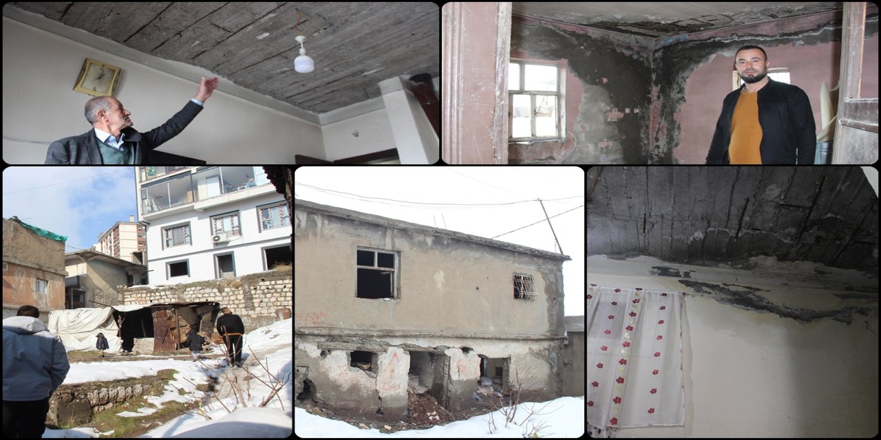 Şırnak'ta 10 yıldır kentsel dönüşüm bekleyen mahalle sakinleri yetkililerden yardım bekliyor