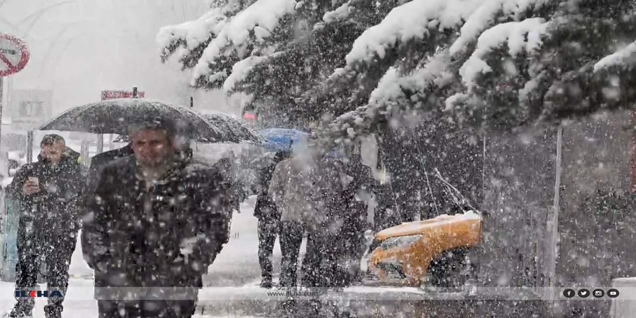 Hakkâri için kuvvetli yağış ve kar uyarısı