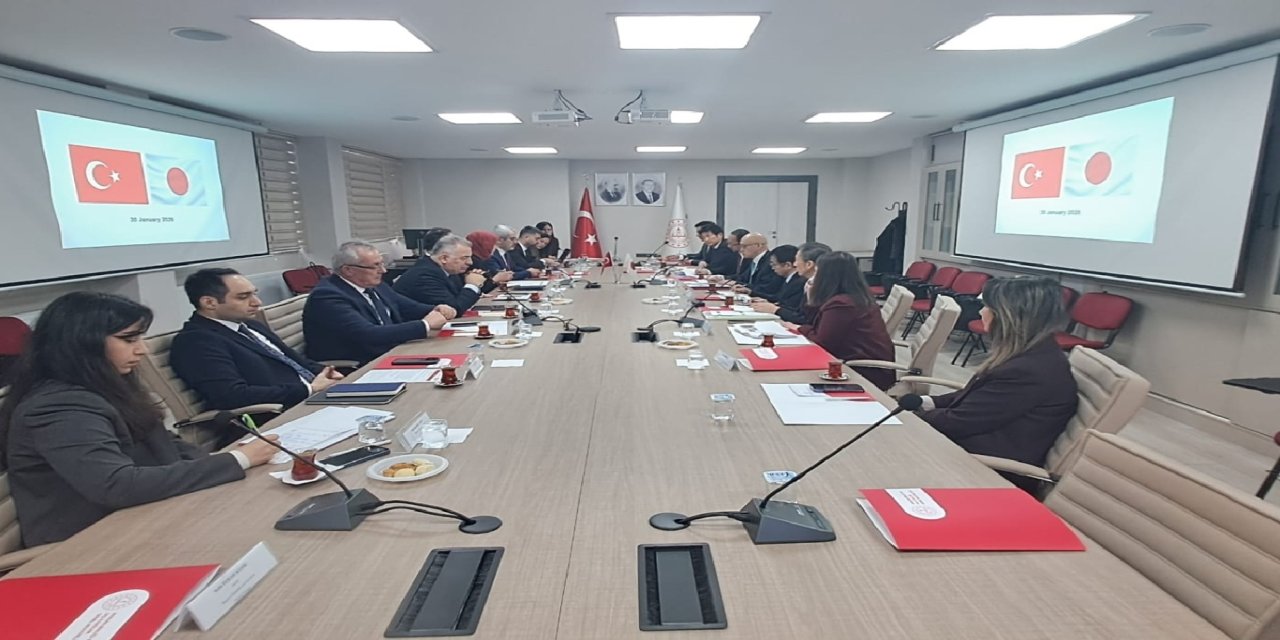 MEB ve Dışişleri Bakanlığı ile Japonya Büyükelçiliği arasında toplantı gerçekleştirildi