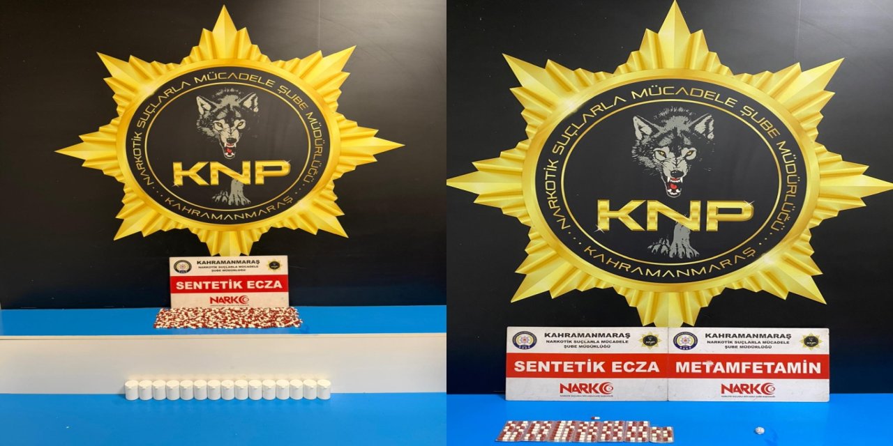 Kahramanmaraş’ta uyuşturucu operasyonu: 3 tutuklama