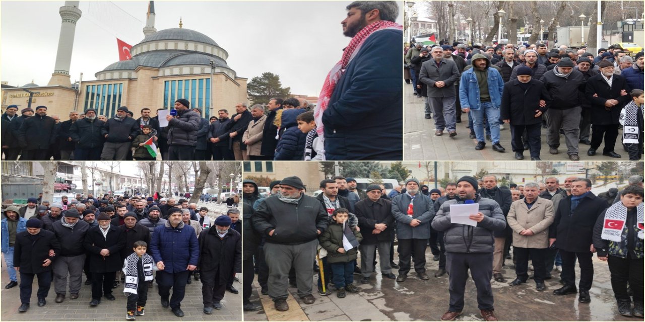 Malatya'da "Dünya Esirler ile Dayanışma Günü" yürüyüşü