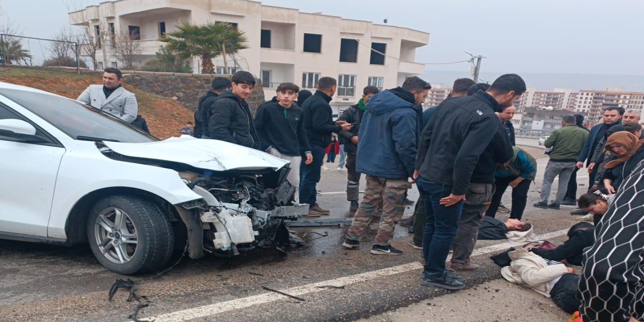 Şırnak'ta trafik kazası: 5 yaralı