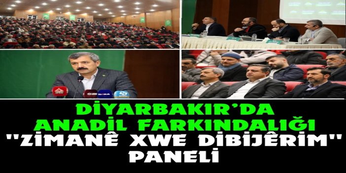 HÜDA PAR Diyarbakır'da "Ana Dilimi Seçiyorum" paneli düzenledi