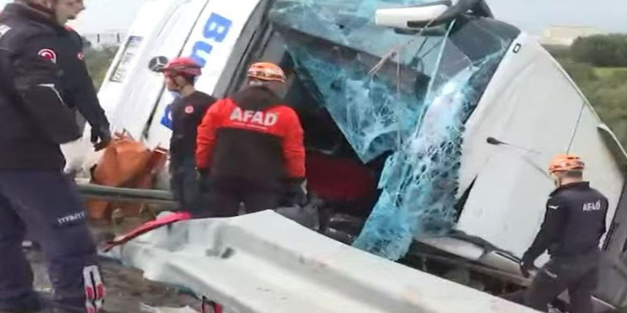 Antalya'da yolcu otobüsü kazası: 8 ölü, 26 yaralı