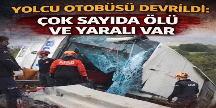 Antalya'da yolcu otobüsü kazası: 8 ölü, 26 yaralı
