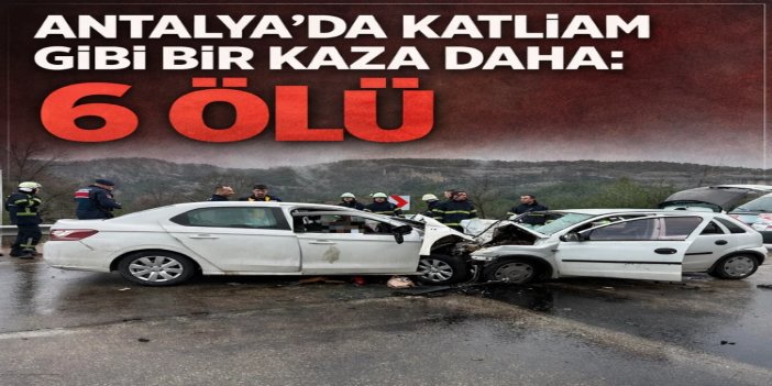Burdur'da trafik kazası: 7 ölü, 5 yaralı