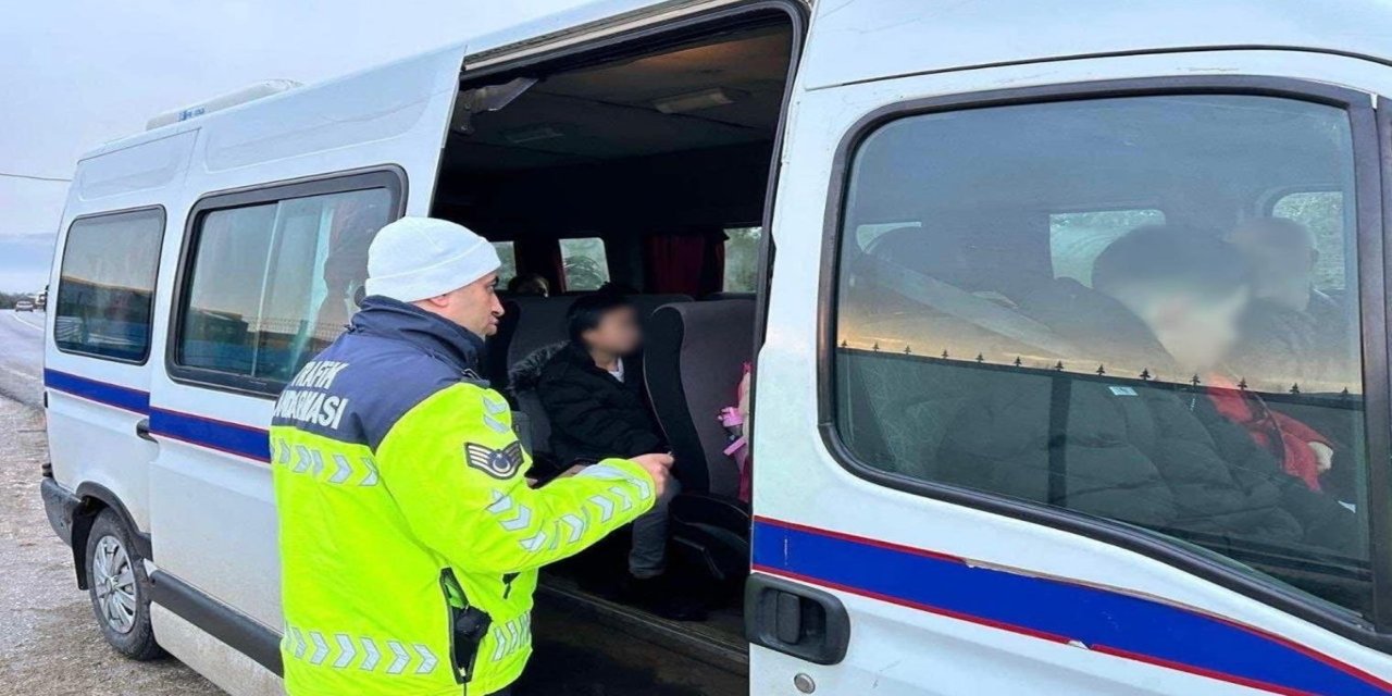 Bursa’da okul çevrelerinde trafik denetimi