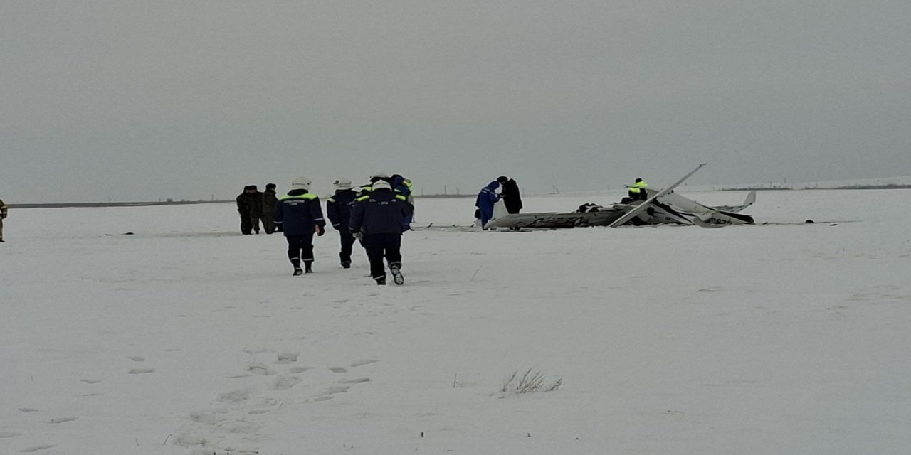 Rusya'da eğitim uçağı düştü: 3 ölü