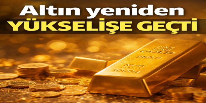 Tarihi düşüş sonrası altın yeniden yükselişte